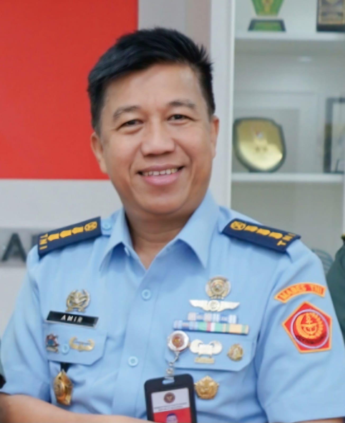 Koordinator Keamanan Pertemuan Saudagar Bugis Makassar (PSBM), Kol. Adm Amiruddin Laupe