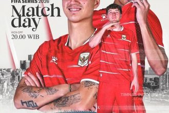 Timnas Indonesia menghadapi Timnas Bulgaria pada partai Final FIFA Series 2026 yang digelar di Gelora Bung Karno Main Stadium, Jakarta, Senin (30/3/2026).