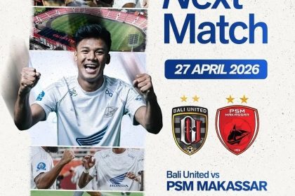 Bali United vs PSM Makassar akan tersaji di Stadion Kapten I Wayan Dipta. dok/psm_makassar