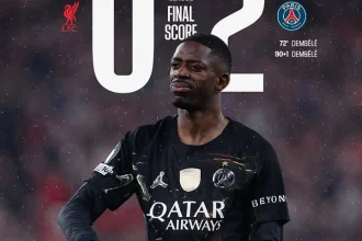 PSG sukses menyingkirkan Liverpool usai menang 2-0 di leg kedua perempat final Liga Champions 2026. Dok/psg