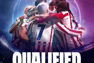 Atletico Madrid lolos ke semifinal Liga Champions 2026 meski kalah 1-2 dari Barcelona. Dok/atletico