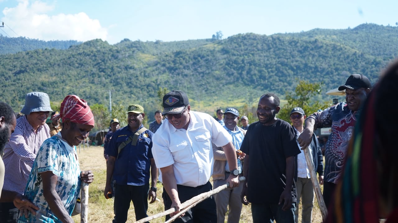 Kementan Percepat Cetak Sawah 2.000 Hektare di Papua Pegunungan