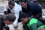 Mentan Amran Sulaiman sempat terlambat rapat terbatas di Istana akibat turun jalan membantu korban kecelakaan di Taman Suropati. Mobil pengawal dipakai evakuasi ke RSCM.