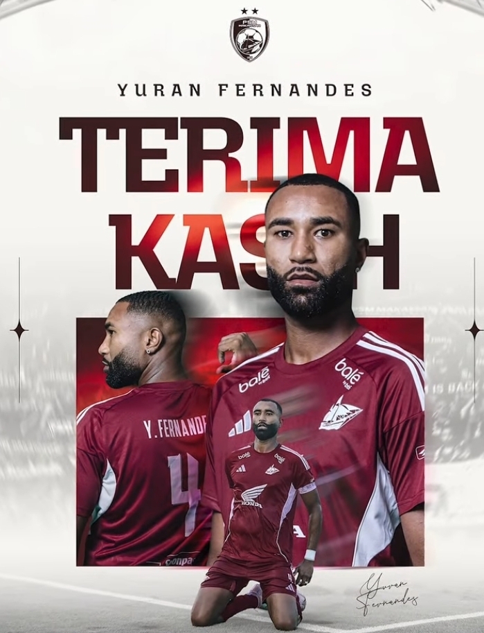 PSM Makassar resmi berpisah dengan Yuran Fernandes pada 6 Juli 2026.