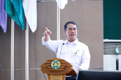 Menteri Pertanian Andi Amran Sulaiman memberikan kuliah umum di Universitas Sumatera Utara, Medan.