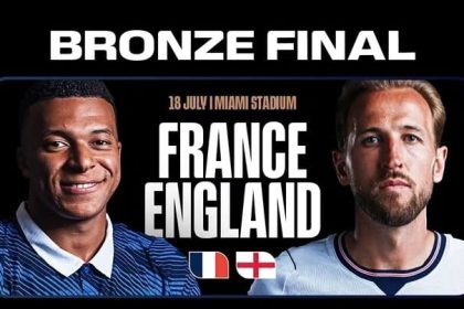 Inggris menghadapi Prancis pada laga perebutan tempat ketiga Piala Dunia 2026.