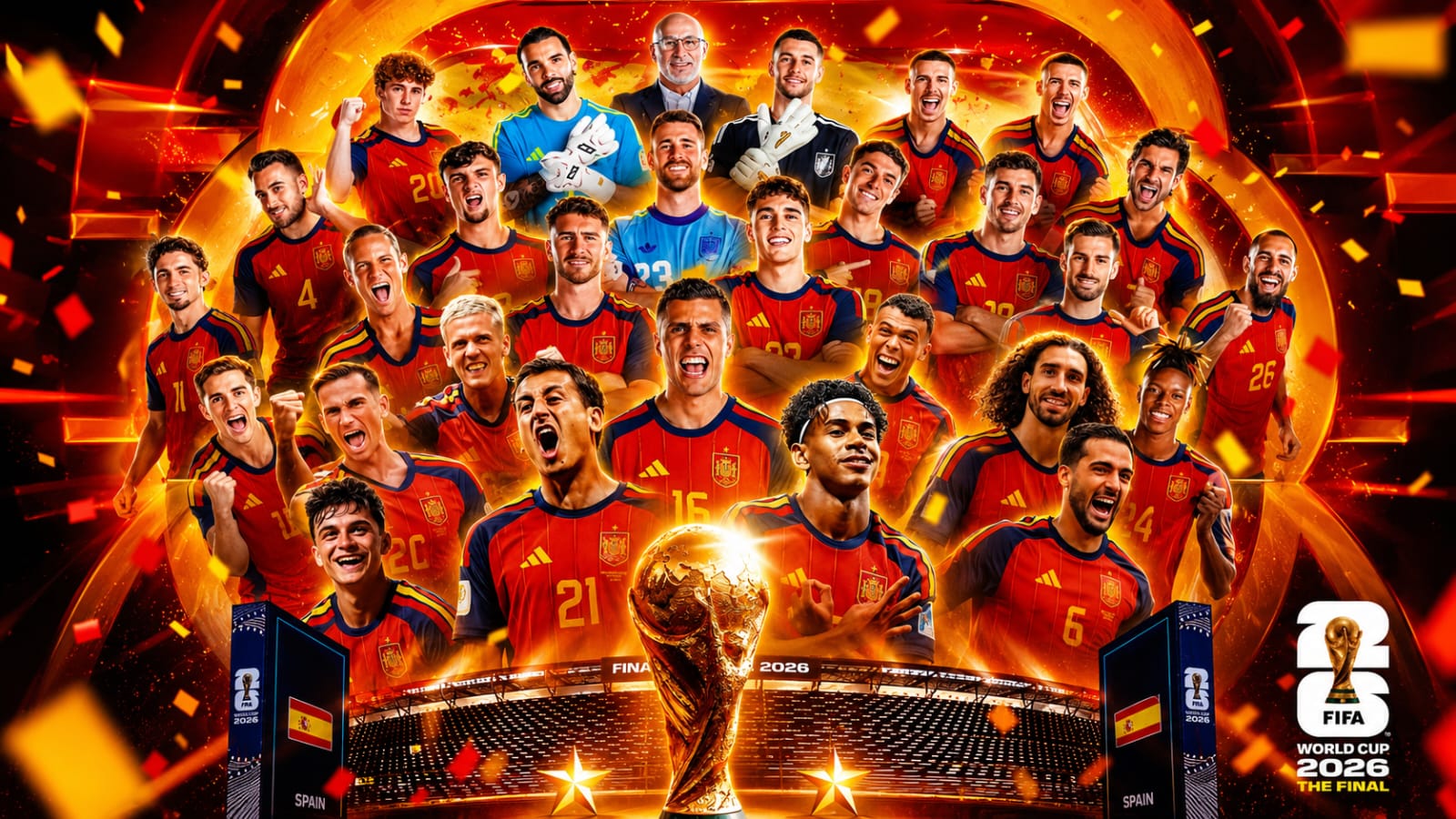 Spanyol juara Piala Dunia 2026 usai menundukkan Argentina 1-0. La Roja mengukir rekor baru lewat pertahanan terbaik serta laju 38 laga tanpa kekalahan.