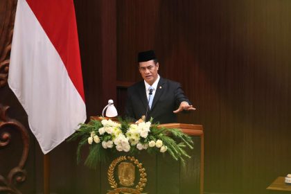 Mentan Andi Amran Sulaiman sebut bantuan Kementan untuk Jatim tembus Rp3 triliun + Rp600 miliar untuk peternakan & pembibitan ayam di Hari Jadi ke-81 Jatim.